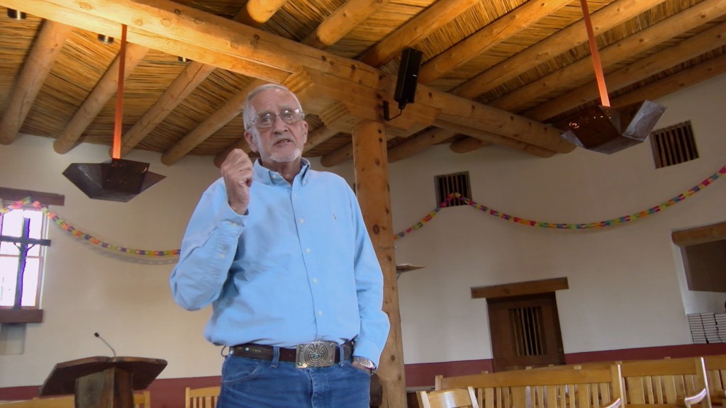 Rev. John Fife speaking at the Samaritans training meeting.